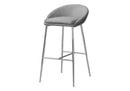 Bar Stool, Bar Height, Contemporary & Modern (Set of 2) - Gray by HouseOfZazla
