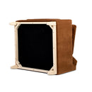 Pasadena 36" Wide Modern Farmhouse Accent Arm Chair, Burnt Orange Velvet by HouseOfZazla