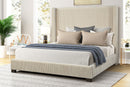 Upholstered Bed, Space-Saving Design by Unique Piece Furniture