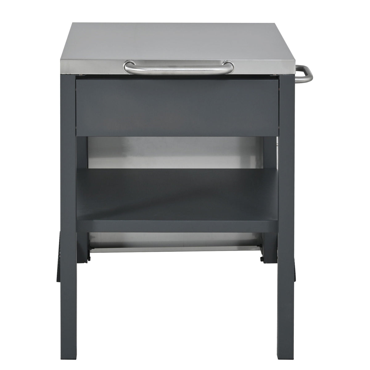 Foldable Outdoor Kitchen Cart With Storage For Patio, photo 34 of 35