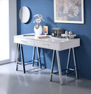 Coleen - High Gloss Writing Desk With USB