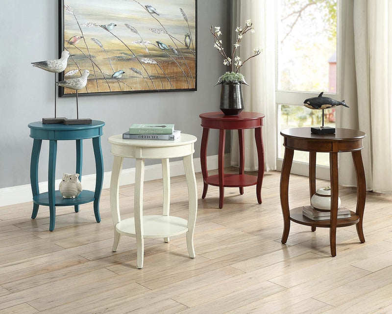 Aberta Side Table in Teal