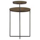 2 Tier Accent Table - Brown