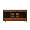 Bathroom Vanity With Sink, 5 Legs, Soft Close Drawers by HouseOfZazla
