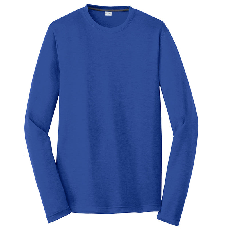 Men's Big Size Long Sleeve Competitor Cotton Touch T-Shirt