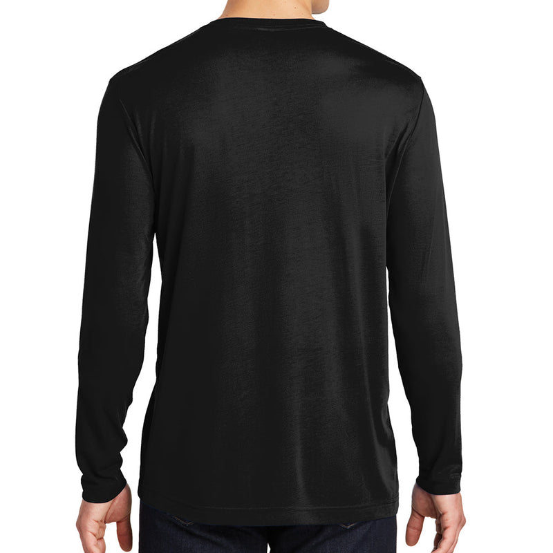 Men's Big Size Long Sleeve Competitor Cotton Touch T-Shirt