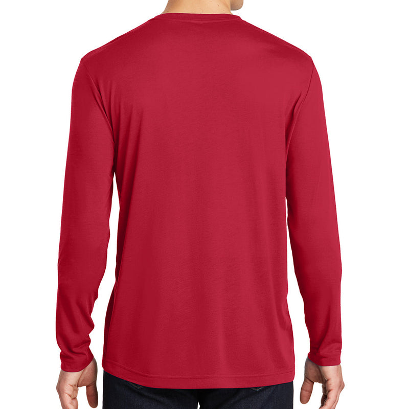 Men's Big Size Long Sleeve Competitor Cotton Touch T-Shirt