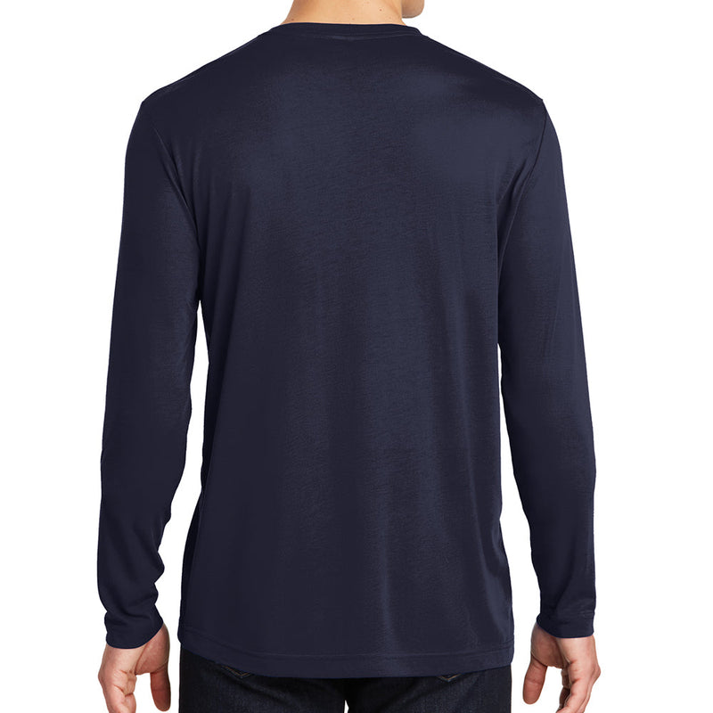 Men's Big Size Long Sleeve Competitor Cotton Touch T-Shirt