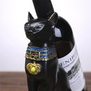 GobekUsa Egyptian Cat God Wine Bottle Holder Figurine: Nordic Style Home Decor & Gift