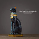 GobekUsa Egyptian Cat Resin Craft Home Decor Deity Figurine for Table Ornaments