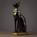 GobekUsa Egyptian Cat Resin Craft Home Decor Deity Figurine for Table Ornaments