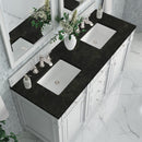 James Martin Bristol 60" Double Bathroom Vanity, Bright White