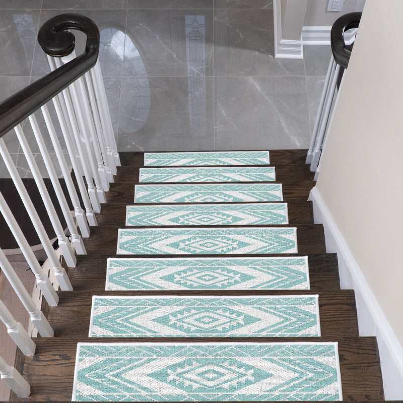 New Age Memorial Design 9" X 28" Stair Treads