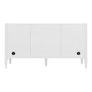 James Martin Myrrin 60" Double Bathroom Vanity, Bright White