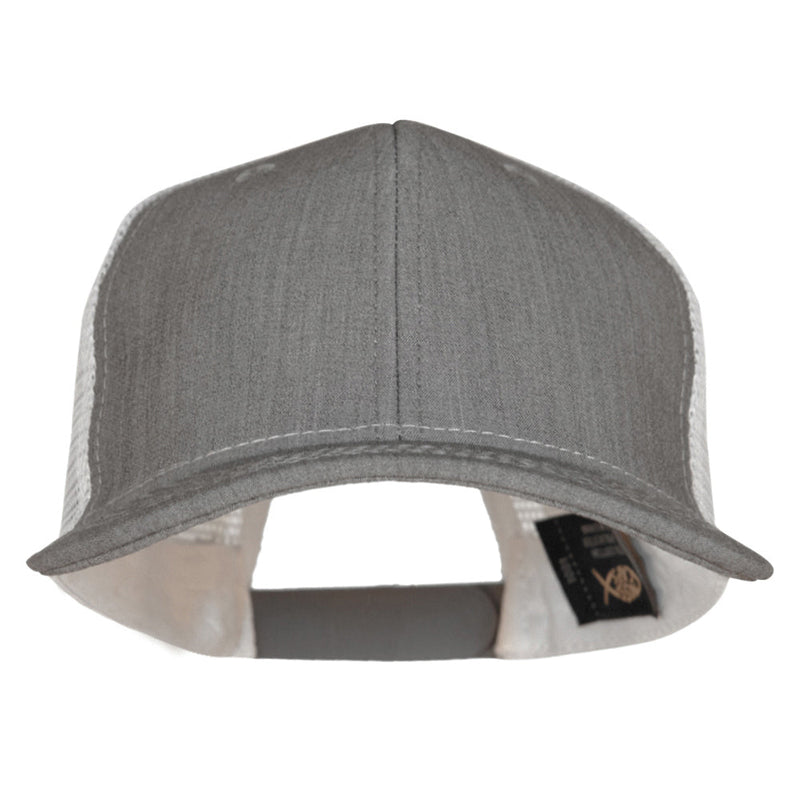 Premium Heather High Profile Mesh Trucker Cap