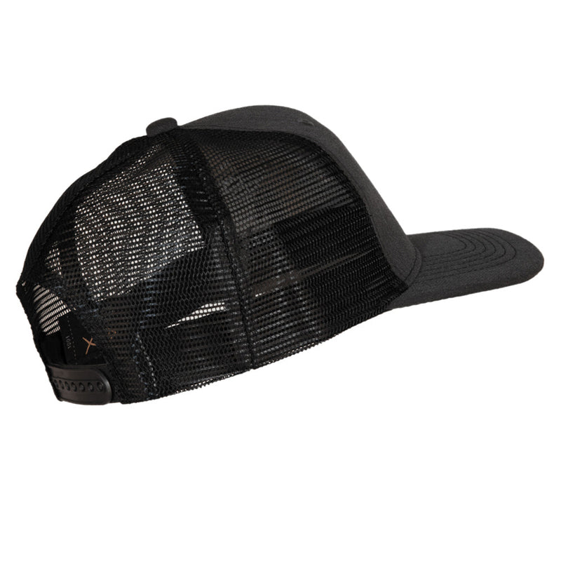 Premium Heather High Profile Mesh Trucker Cap