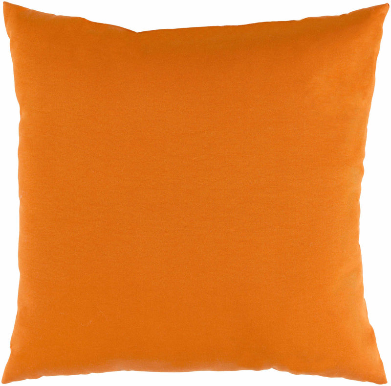 Zemst Bright Orange Pillow Cover