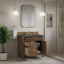 James Martin Brittany 36" Single Bathroom Vanity, Pecan