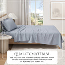 Viscose from Bamboo & Cotton Blend Jersey Knit Sheets by Great Bay Home