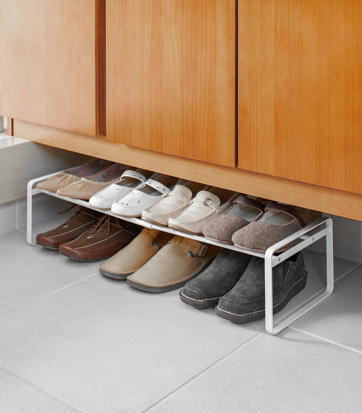 Stackable Shoe Rack (7" H)  - Steel, photo 4 of 10