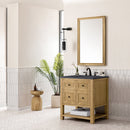 James Martin Breckenridge 30" Single Bathroom Vanity, Light Natural Oak