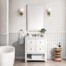 James Martin Breckenridge 30" Single Bathroom Vanity, Bright White