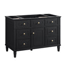 James Martin Lorelai 48" Single Bathroom Vanity, Black Onyx
