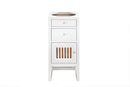 James Martin Athens 15" Base Cabinet, Glossy White