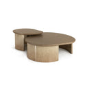 Amorphous Handmade Patterned Lacquered Wood Coffee Table - Il