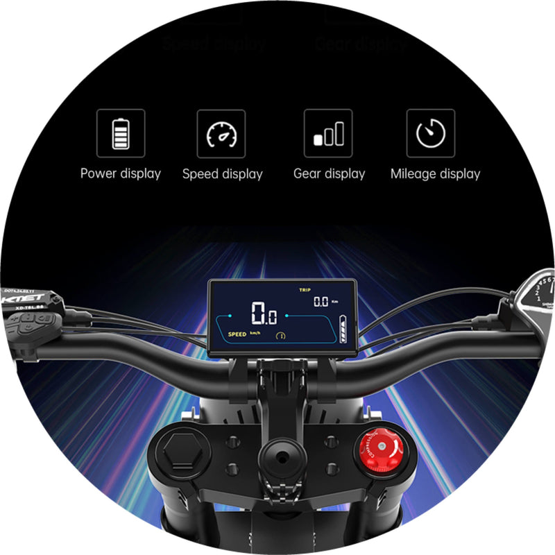 EKX X21 2000W 48V/35AH Premium Electric Off-Road Mountain Dirt Bike (SAK92745)