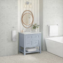 James Martin Breckenridge 30" Single Bathroom Vanity, Serenity Blue