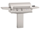 Fire Magic 30 Inch In-Ground Post Mount Accessible Analog Electric Grill