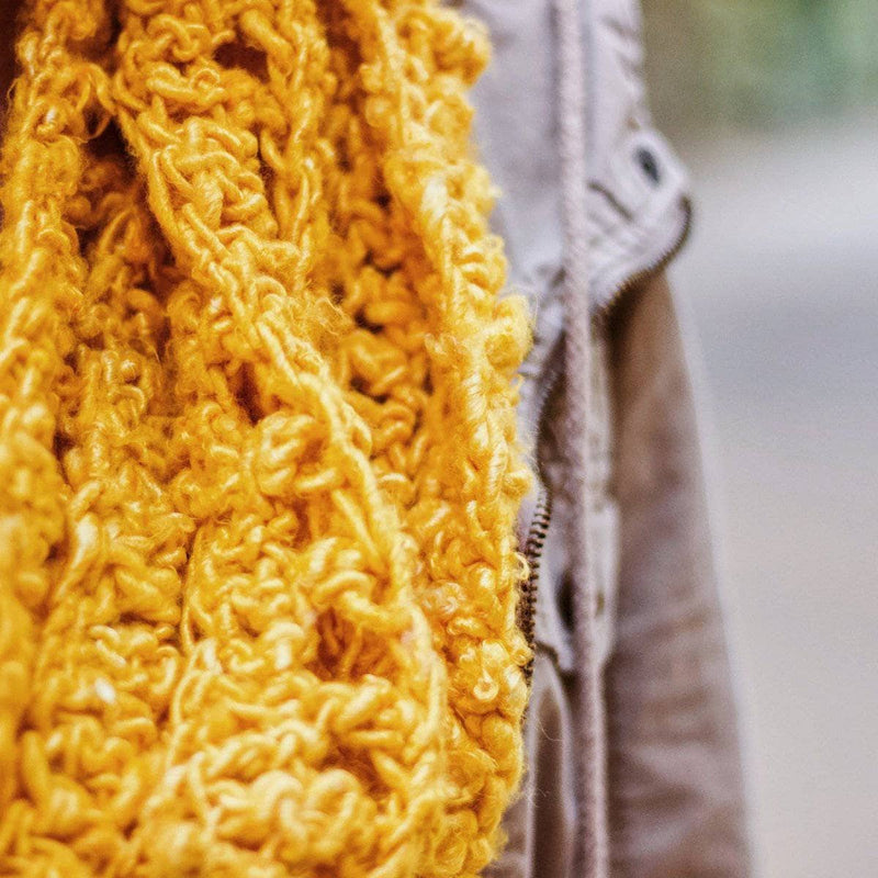 Elderidge Ribbed Banana Cowl Crochet Pattern