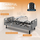 Electric Adjustable Hospital Bed With Remote Control And Memory Foam Mattress (SAK59613)