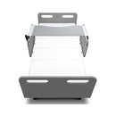 Electric Adjustable Hospital Bed With Remote Control And Memory Foam Mattress (SAK59613)