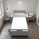 Electric Adjustable Hospital Bed With Remote Control And Memory Foam Mattress (SAK59613)