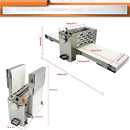Commercial Electric 110V Foldable Stainless Steel Dough Sheeter (SAK59273) by SAKSBY WHOLESALE