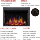 Electric Fireplace Insert Adjuatble Flame Colors 936A,939A,936BXB,939BXB