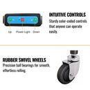 Heavy-Duty Electric Motorized Handicap Elderly EMS Home Stair Climbing Wheelchair Lift, 350LBS [FDA Approved] (SAK54615)