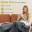 Heated Electric Blanket Throw with 10 Heat Levels by LJGDeals