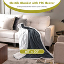 Heated Electric Blanket Throw with 10 Heat Levels by LJGDeals