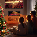 Electric Fireplace 40/50/60 Inches Recessed and Wall Mounted for 2' x 6' Stud by LJGDeals