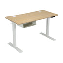 48-Inch Electric Standing Adjustable Desk with Control Panel and USB Port-Natural by LJGDeals