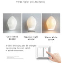 GobekUsa Elegance Ribbed Ceramic Pendant Lights for Dining Island, Living Room