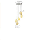 GobekUsa Elegance Ribbed Ceramic Pendant Lights for Dining Island, Living Room