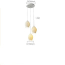 GobekUsa Elegance Ribbed Ceramic Pendant Lights for Dining Island, Living Room