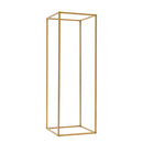 GobekUsa Elegant 10-Piece Gold Wedding Flower Stand