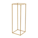 GobekUsa Elegant 10-Piece Gold Wedding Flower Stand