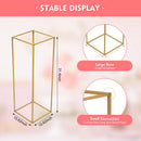 GobekUsa Elegant 10-Piece Gold Wedding Flower Stand