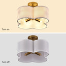 GobekUsa Elegant 4-Light Gold Ceiling Fixture